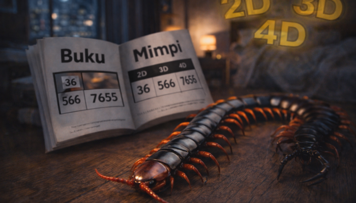 Kode Alam Kelabang 2D 3D 4D Lengkap: Mimpi Kelabang, Disengat, atau Masuk Rumah – Angka Jitu Togel Guys!